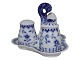 Butterfly Dickens
Plat de menage with mustard jar, salt- and pepper 
shakers