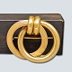A Brooch of 18k 
gold.
L. 3,4 cm. H. 
2,9 cm.
Stamped "750"
Antik 
Damgaard-
Lauritsen
has a ...