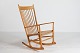 Hans J. Wegner 
(1914-2007)
Rocking Chair 
model J 16
made in the 
1970s of solid 
beech with ...
