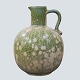 Bing & Grøndahl; A Pitcher with green crystal glaze