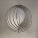 Verner Panton 
Pendant (The 
Moonlamp) made 
of white 
lacquered 
metal. Designed 
in 1960, ...