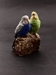 Royal Copenhagen Jeanne Grut Budgie pair no. 485/3280