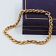 Twisted bracelet in 14k gold