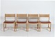 Børge Mogensen
Set of 4 
chairs model BM 
72
made of solid 
oak with soap 
...
