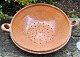 Danish earthenware colander, 19th century. H: 8 cm. Dia.: 29 cm.
