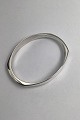 Hans Hansen 
Sterling Silver 
Modern Bangle
Measures 
inside 5.5 cm x 
6.5 cm (2.16 
inch x 2.55 ...