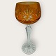 Bohemian 
crystal glass, 
Wine glass with 
cuts, Yellow, 
19.5cm high, 
8cm in diameter 
*Perfect ...