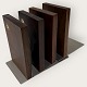 Wejra bookends 
in rosewood 
from the 1960s, 
Denmark, 13cm 
high, 8cm wide 
*fine 
condition*