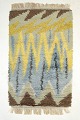 Scandinavian 
designer
Rya carpet, 
1960/70s.
Hand-knotted 
rya carpet in 
wool with a ...