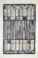 Scandinavian 
designer
Rya carpet, 
1960/70s.
Hand-knotted 
rya carpet in 
wool with a 
graphic ...
