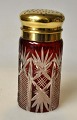 Antique 
Bohemian sugar 
shaker, 19th 
century.