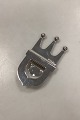 Bestikholder i Sølvplet, med krone design. Velegnet til skåle.Måler 9 cm / 3.54 inch 