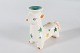 Aluminia 
Christmas goat
Faience 
candlestick 
with green top 
edge
by Kaj Lange 
in ...
