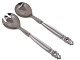 Georg Jensen 
Acorn silver 
and stainless 
steel, large 
salad set.
Produced after 
...