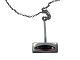 Jørgen Jensen 
Pewter
Large pendant 
with purple 
glass ...
