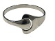 Hans Hansen 
sterling silver 
bangle in a 
heavy quality 
where the front 
can be clicked 
...