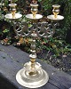 Large 
three-armed 
brass 
candlestick, 
20th century. 
Denmark. With 
lion 
decorations. 
Copy of an ...