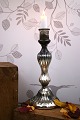 Antique French 
19th century 
candlestick in 
fluted poor 
man's silver 
with fine 
patina. Height: 
...