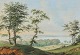 Holm, Peter 
(1798 - 1875) 
Denmark: Summer 
landscape with 
a view of 
Aarhus Bay and 
the city. Seen 
...