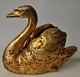 Gilded 
apothecary 
swan, 19th 
century. Swan 
Pharmacy, 
Randers, 
Denmark. L. 23 
cm. H.: 20 cm. 
...
