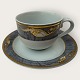 Royal 
Copenhagen, 
Grey Magnolia, 
coffee cup, 
#072 0g 073 
(saucer) 1st 
grade, cup 8cm 
in diameter ...