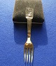The little Match-Seller children's cutlery in 
Danish gold-plated solid silver. Fork