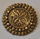 Norwegian 
gilded silver 
brooch with 
filigree, 
Tostrup, 
Kristiania 
(Oslo), 1885, 
Norway. 
Stamped. ...