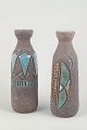 Tilgmans Keramik, Sweden.Pair of vases, 1960s.