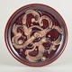 Carl-Harry Stålhane for Designhuset, Lidköping, Sweden.Large dish, 1970s.Hand-thrown ...