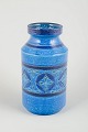 Aldo Londi for 
Bitossi
Vase, 1960s.
Tall 
cylindrical 
ceramic vase 
with relief 
decoration and 
...