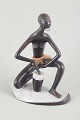 Anzengruber Keramik, AustriaFigure “Negresse”, mid-20th century.Large ceramic figure of a ...
