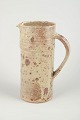 European studio 
potter
Pitcher, 
1980s.
Unique 
hand-thrown 
stoneware 
pitcher with 
rustic glaze 
...