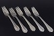 Georg Jensen
5 lunch forks, 
“Lily of the 
Valley”, after 
1944.
Set of five 
sterling silver 
...