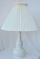 Bing and Grondahl Le Klint table lamp, 20th century. Denmark. Stamped. H: 47 cm. H. incl. shade: ...