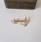 Bernhardt Hertz 
vintage anchor 
brooch made of 
14kt gold