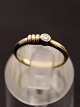 14 carat gold 
ring size 50 
with diamond 
stamped 585 HS 
for goldsmith 
Herman Siersbol 
item no. 625919
