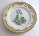 Royal 
Copenhagen. 
Flora Danica 
plate w. 
open-work 
border. 
Diameter 25 cm. 
Model 3553. (1 
...