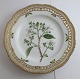 Royal 
Copenhagen. 
Flora Danica 
plate w. 
open-work 
border. 
Diameter 25 cm. 
Model 3553. (1 
...