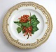 Royal 
Copenhagen 
Flora Danica, 
fruit plate. 
Lunch plate 
with open-work 
border. Design 
# ...