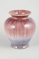European Studio Potter.Vase, mid-20th century.Classic stoneware vase with a wide, flared rim ...
