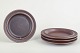 Arabia Finland
Plates 
“Ruska”, 
1960/70s.
Four smaller 
plates from the 
iconic “Ruska” 
series, ...