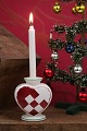 Old red 
Aluminia 
faience 
Christmas heart 
for small 
candle. H: 
7.5cm. 
Is intact and 
in fine ...