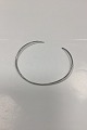 Modern Open Neckring in unmarked silverOpening Measure: 48 mm / 1.89 inchInner Diameter: ...