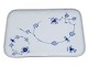 Royal 
Copenhagen Blue 
Fluted Plain, 
tray.
Decoration 
number 365.
Factory third.
Length ...