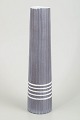 Ingrid Atterberg for Upsala-EkebyVase “Vinga”, 1960s.Large cylindrical stoneware vase with ...