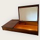 Wall-mounted dressing table / desk in rosewood, Danish modern from the 1960s. Dimensions: ...