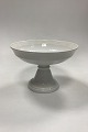 Royal 
Copenhagen 
White Fan 
Footed Bowl No. 
11549
