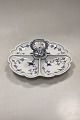 Royal Copenhagen Blue Fluted Plain Cabaret Dish No. 396
