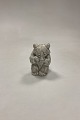 Royal 
Copenhagen 
Stoneware 
Figurine White 
Bear Cub No. 
21435. Designed 
by Knud Kyhn. 
Matt glaze ...