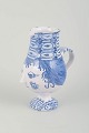 Bjørn Wiinblad pitcher woman figure, 1985.Handmade ceramic figure shaped as a woman holding a ...